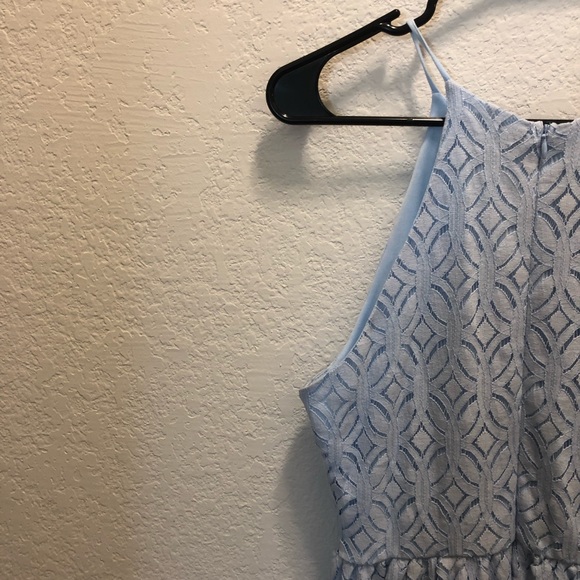 Blue Fit-and-Flare Sundress by Aqua - Picture 4 of 8